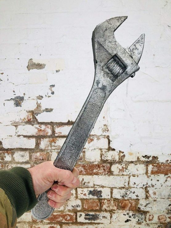 Rubber Johnnies , Large Spanner, Fake Weapon, Builders Prop, Halloween Accessories, Realistic Foam Prop, Costume Weapons, Wrench, Cosplay, Plumber, Car Mechanic - Image 2
