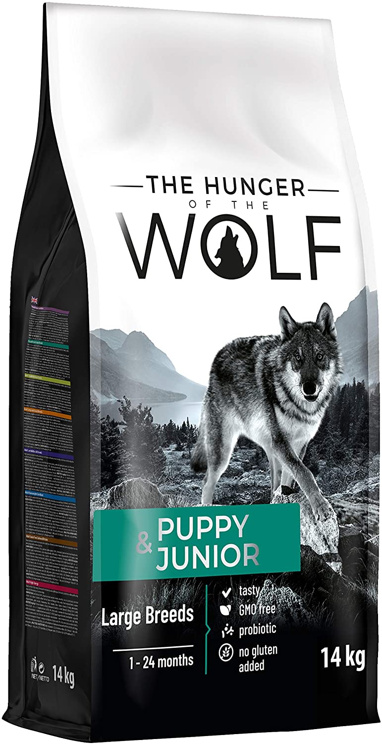 The Hunger of the Wolf Dry Dog Food, for Large or Giant Breeds Formula with High Content of Poultry Meat