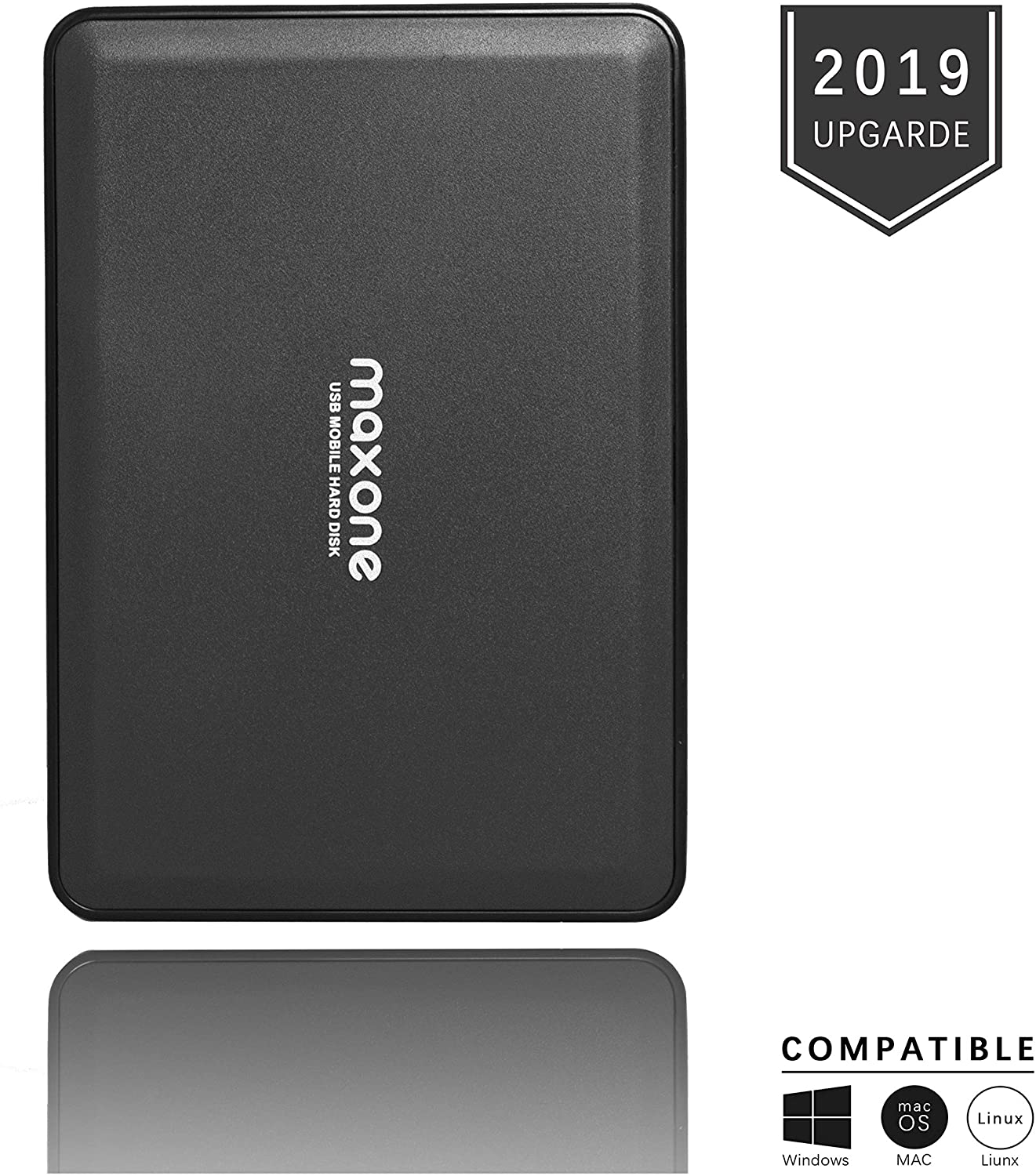 2.5” Portable External Hard Drives 160GBUSB 3.0 HDD Backup Storage for