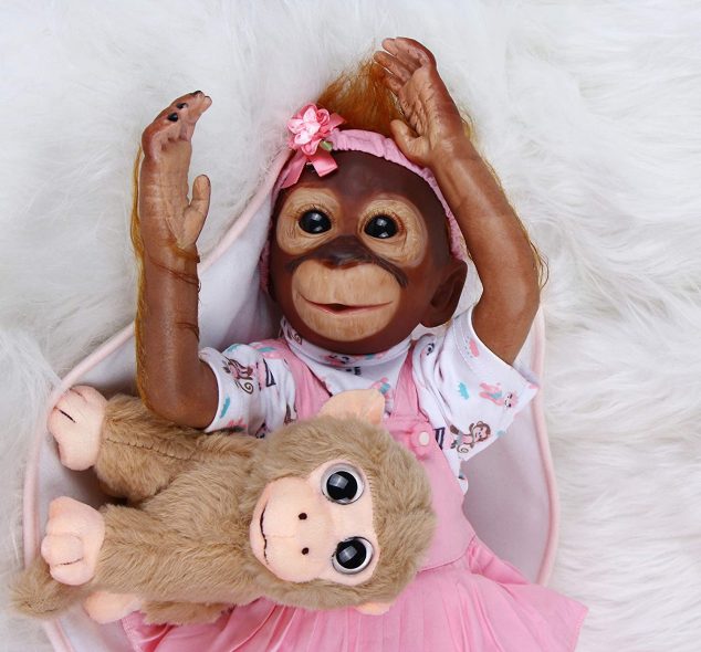 life like monkey dolls