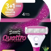 Wilkinson Sword Quattro Razor baldes for Women.