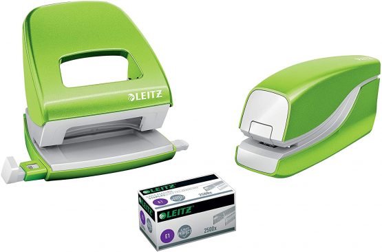 Leitz 55661054 Electric Stapler, 10 Sheet Capacity, Battery Powered, WOW Range, Green - Image 4
