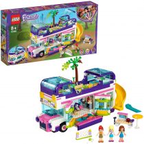 LEGO 41395 Friends Friendship Bus Toy for Kids 8+ Years Old with Swimming Pool and Slide, Birthday Idea