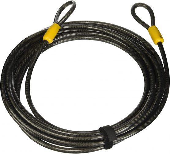 On-Guard Akita-8043 Looped Cable - Black, 22.0 x 1.0 cm