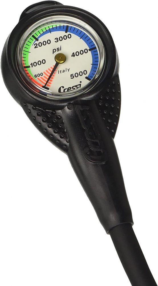 Cressi Pressure Gauge Bar - Black/Black - Image 2
