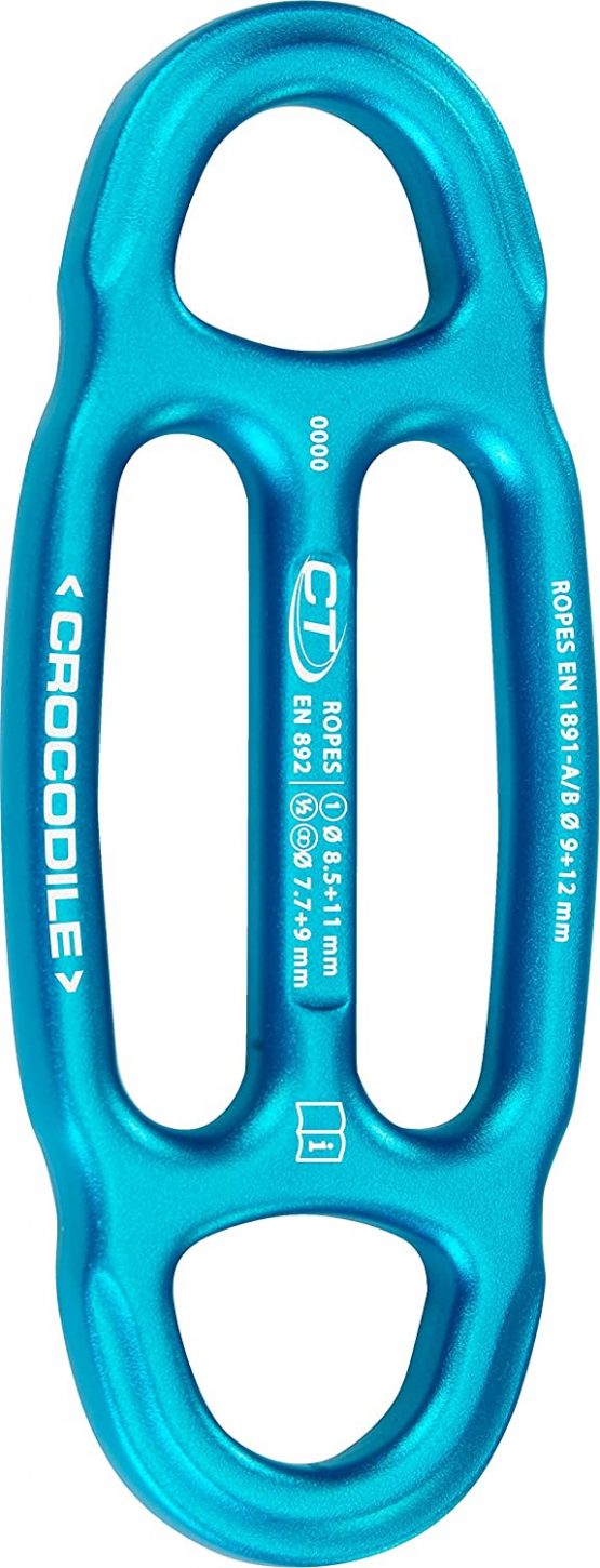 Climbing Technology Crocodile 2d64300wnct0std discensore, Light Blue, One Size