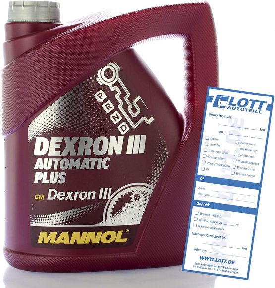 MANNOL MN8206-4 DEXRON III AUTOMATIC Plus, 4 Litre - Image 3