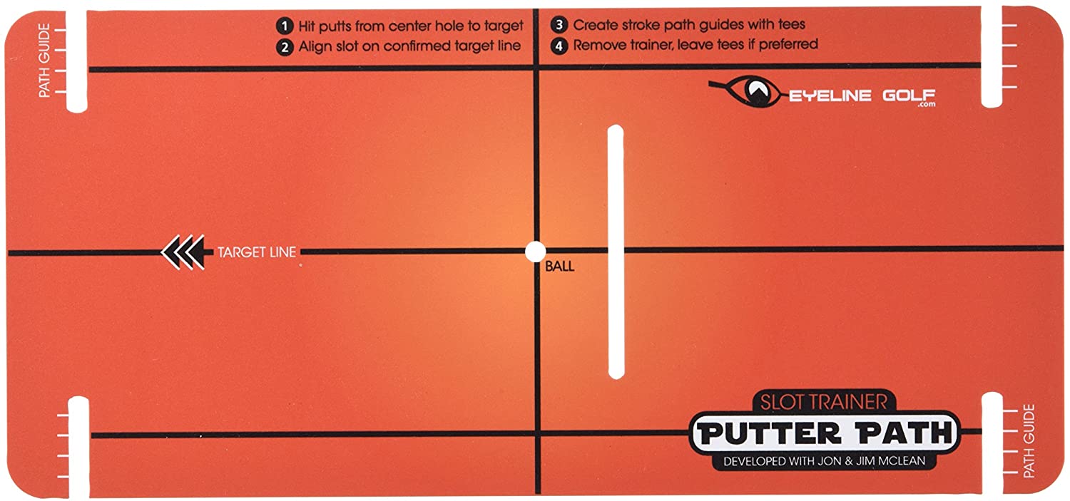 Eyeline SLOT-PR - Golf Mat (Composite), Orange