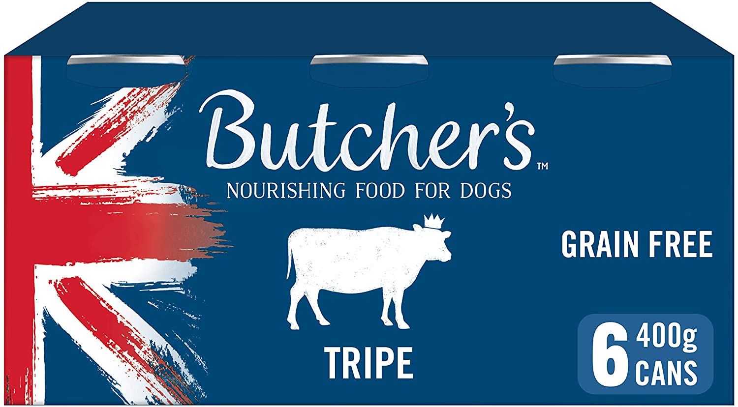 Butcher's Wet Dog Food Tin Cans Grain Free Tripe Mix 9.6kg (24 x 400g), 9.6 kg (Pack of 1) - Image 2