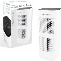 Tors & Olsson Air Purifier with HEPA and Carbon Filters / Home and Office Use / Helps Relieve Allergies & Improves Sleep Quality / Optional Replacement Filters (T31 2 Stage Air Purifier)