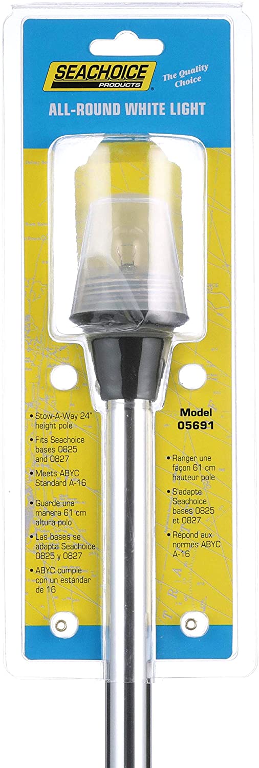 Seachoice 50-05691 Refill for All-round Light, White/Steel - Image 3