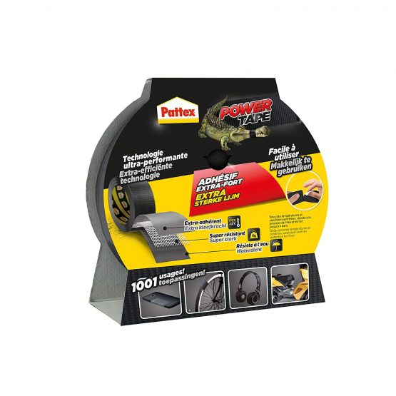 Pattex - Power Tape black roll 25 Meters - Image 2