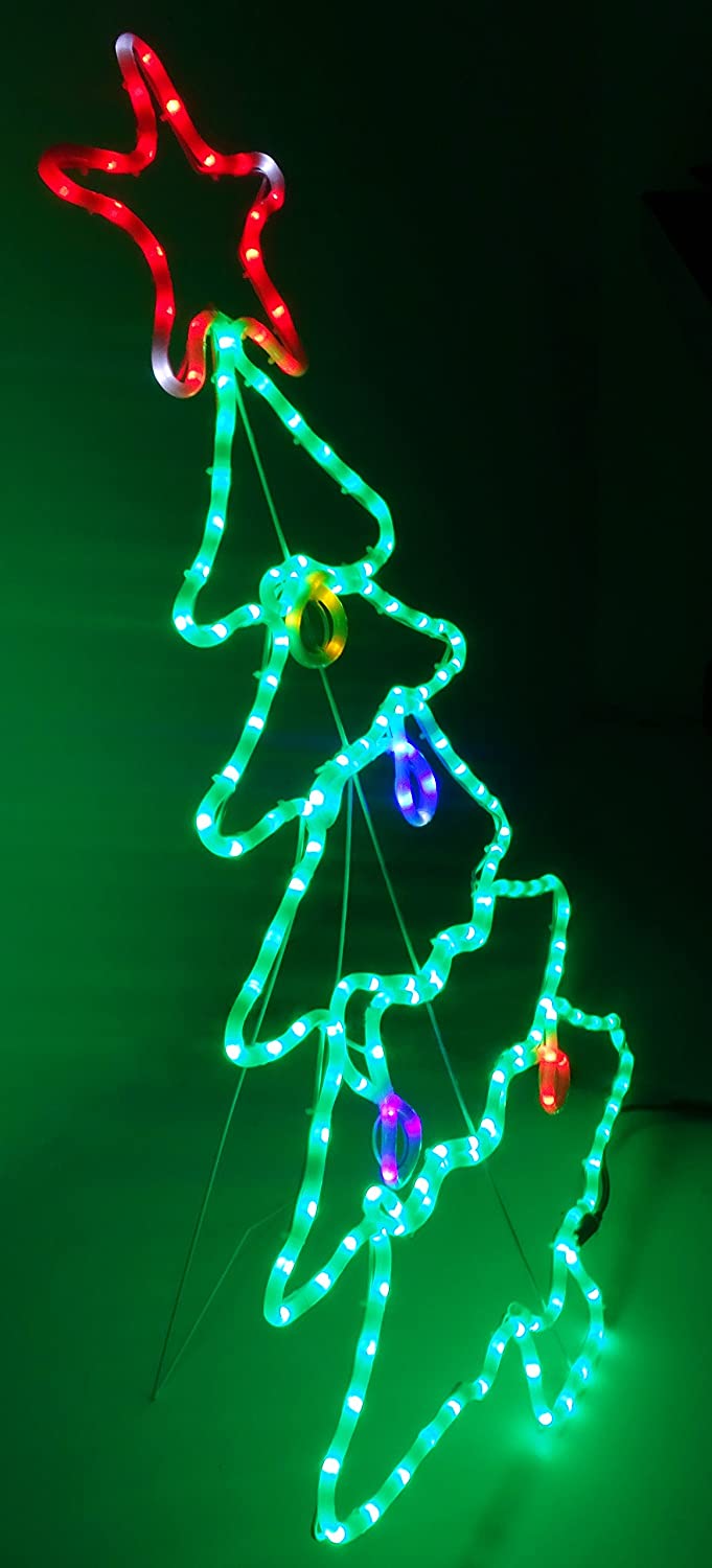 Christmas Concepts® 115cm Multi Colour Sparkling LED Rope Light ...