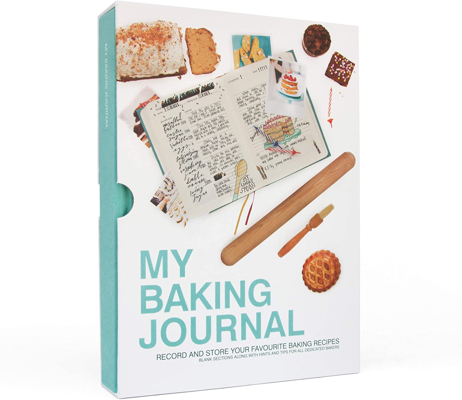 Suck UK Baking Journal, 16.4x22x3.3 cm