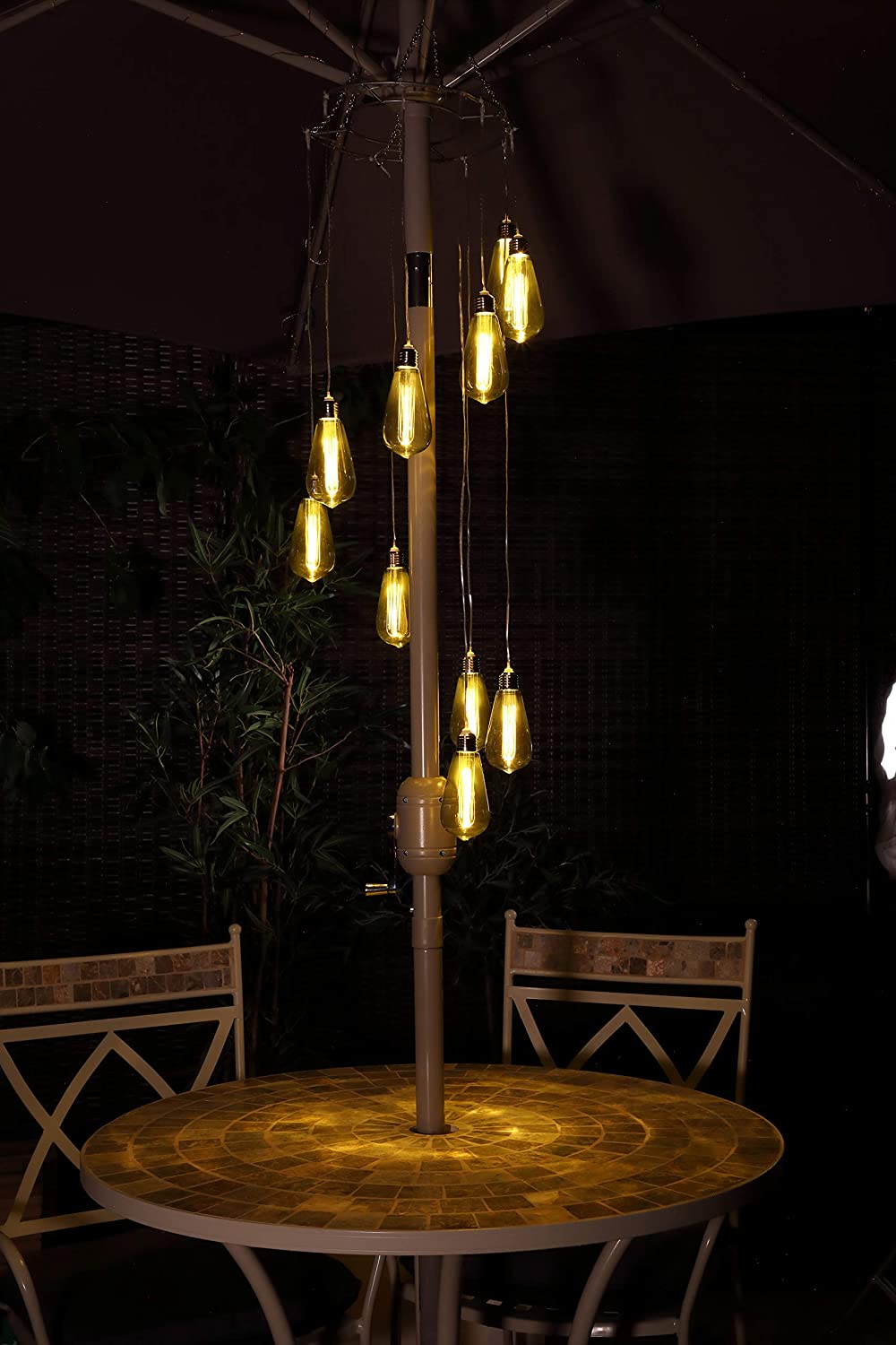 Noma The Bulb Spiral Chandelier Battery Operated BigaMart