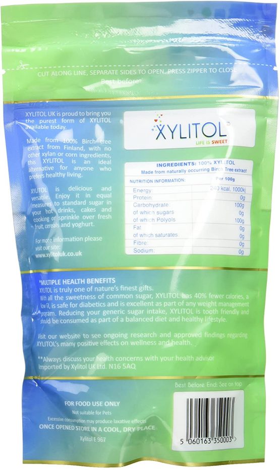Xylitol Natural Sweetener 250 g (Pack of 3) - Image 2