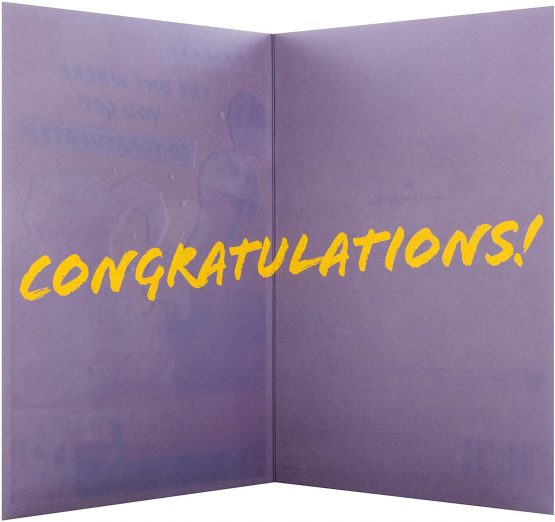 General Congratulations Card from Hallmark - Photographic Friends Design - Image 4