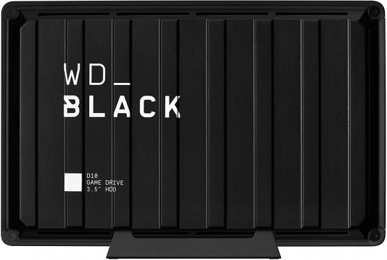 WD_BLACK D10 8TB Game Drive 7200RPM With Active Cooling To Store Your Massive Game Collection