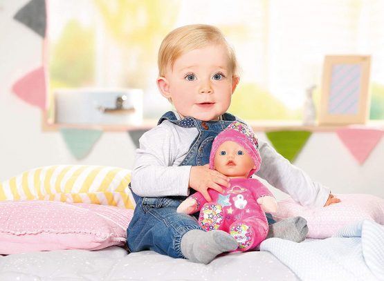BABY born Sleepy 30 cm Doll - Small & Soft - Easy for Small Hands, Creative Play Promotes Empathy & Social Skills, For Newborns - Includes Night Cap - Image 2