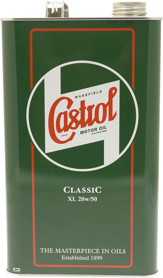 Castrol 1925A Classic 20W50 Oil, 4.54 Liter