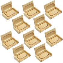 A Plus+ 10PCS 16GB Wooden USB Memory Sticks with 10 Wooden Boxes Gift USB Sticks in Bulk