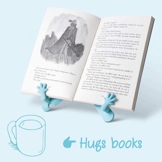 IF The Hands Stand, Hands Free Reading Tablet & Book Holder - Duck Egg Blue - Image 2