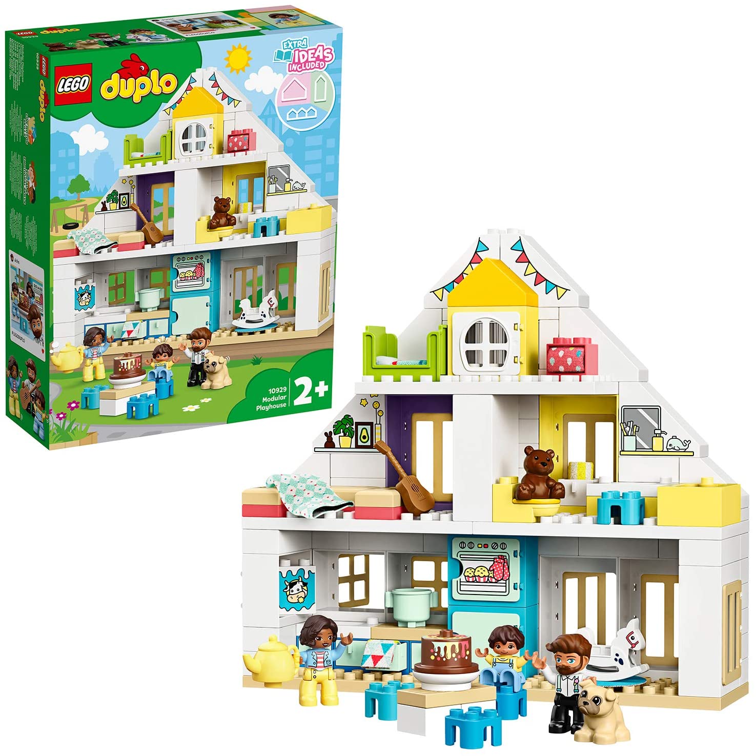 LEGO 10929 DUPLO Town Modular Playhouse, Multicolor