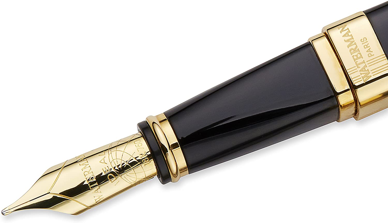 Waterman Exception Fountain Pen, Black - Image 3