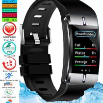 N3 ZELEK Smart Watch Blood Pressure Monitor Fitness Tracker BMI BODY FAT Rate VER 2021 STRONG BATTERY Waterproof IP68 50m Heart Rate Monitor Activity Tracker for Women Sleep Monitor Women Unisex Watch