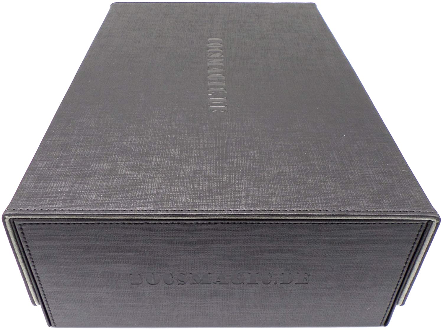 docsmagic.de Premium 3-Row Trading Card Storage Box Black + Trays & Divider - MTG PKM YGO - Image 2