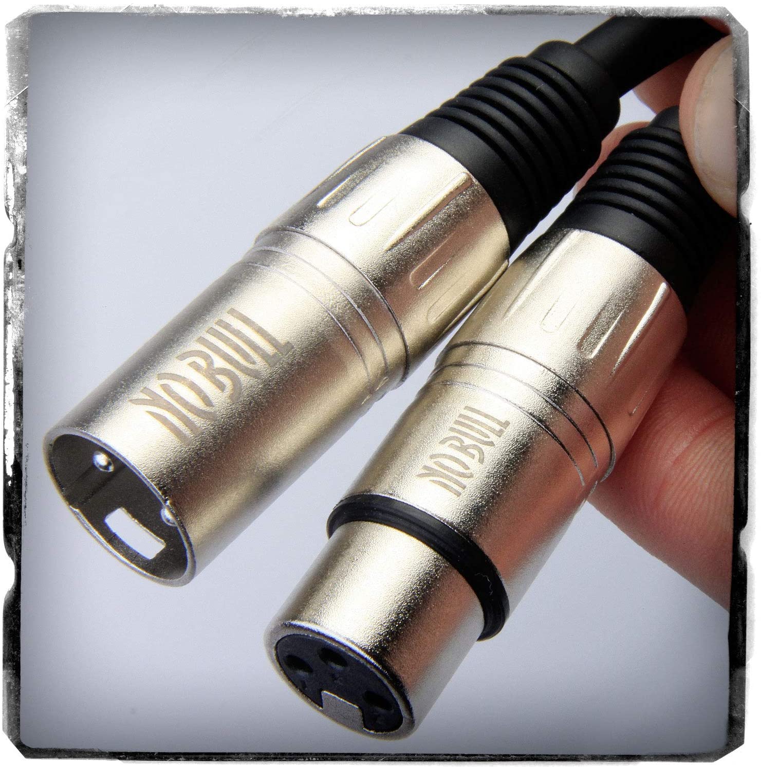 No Bull Nordell Music Gear' Premium XLR Cable (Black - Image 2