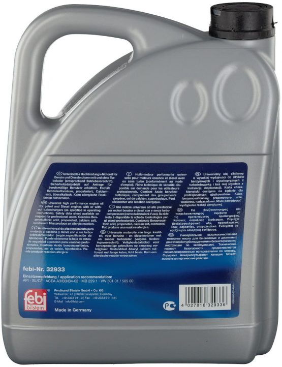 febi bilstein 32933 Engine Oil SAE 10W-40, pack of one - Image 3