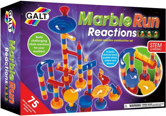 Galt Toys, Marble Run Reactions, Chain Reaction Toy, Ages 4 Years Plus