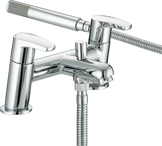 Bristan OR BSM C Orta Bath Shower Mixer - Chrome Plated