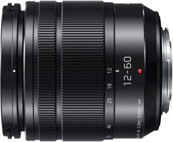 Panasonic H-FS12060E Lumix G Vario 12-60 mm F3.5-5.6 Aspheric Lens (5x Zoom, Power O.I.S, Image Stabiliser, Dust/Splash Protection) Black - Image 3