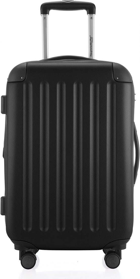 HAUPTSTADTKOFFER - Spree - Carry on luggage Suitcase Hardside Spinner Trolley Expandable 55 cm TSA, Black - Image 3