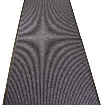 Nisorpa Carpet Runner 90x300cm Dirt Stopper Rubber Backed Door Mat Long Hallway Hall Rug Non-Slip Kitchen Flooring Mat for Home Office Kitchen Indoor and Outdoor Use Anthracite