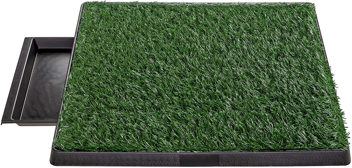 WeRChristmas Pet Potty With Sod (Drawer Style), Green