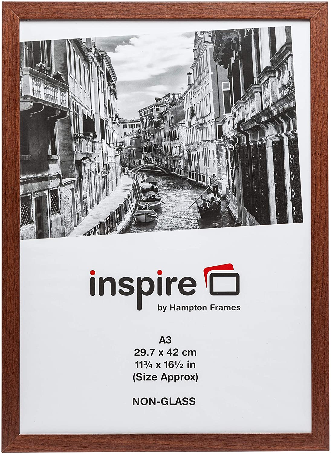 Hampton Frames, Dark Wood, A3 (30x42cm)