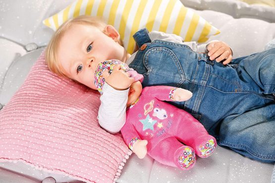 BABY born Sleepy 30 cm Doll - Small & Soft - Easy for Small Hands, Creative Play Promotes Empathy & Social Skills, For Newborns - Includes Night Cap - Image 4