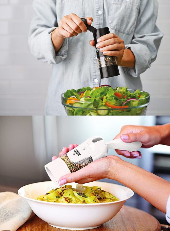Kuhn Rikon Switzerland Spice Ratchet Grinder in Green, 5.8 x 5.8 x 21.5 cm - Image 2