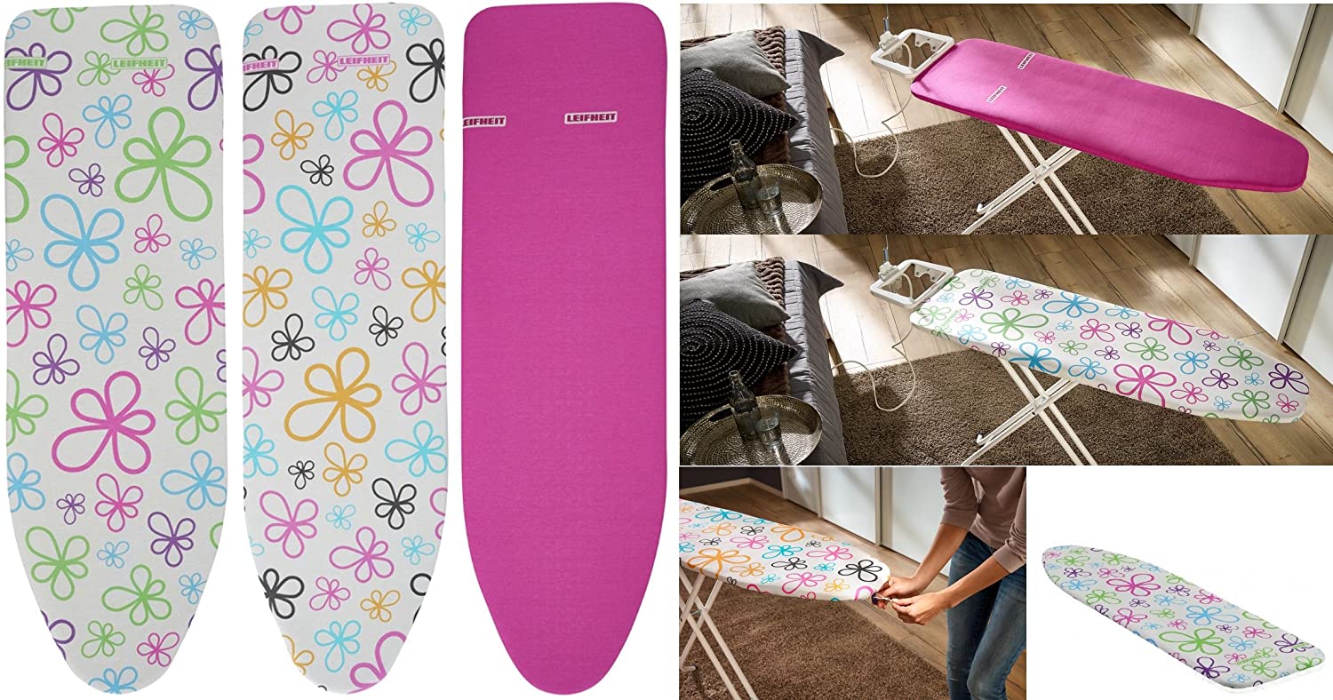 Leifheit Cotton Comfort L/Universal Ironing Board Cover, for max. 140x45cm