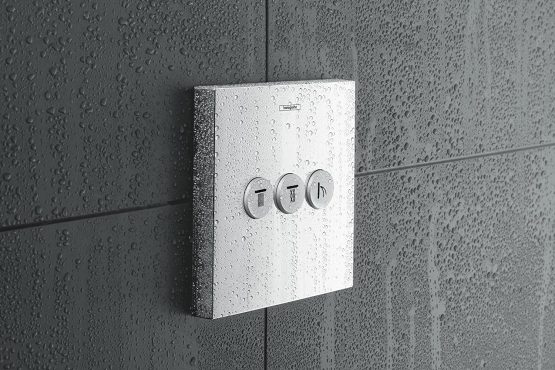 hansgrohe ShowerSelect valve for 3 outlets, chrome 15764000 - Image 2
