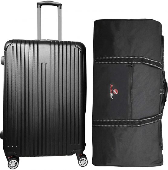 Roamlite Extra Large XXL Holdall - Very Big X-L Duffle Bags for Travel, Storage or Laundry - Polyester 86 cm 34 Inch X36cm X36cm 110 litres - Black RL34K - Image 3