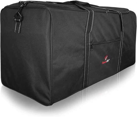 Roamlite Extra Large XXL Holdall - Very Big X-L Duffle Bags for Travel, Storage or Laundry - Polyester 86 cm 34 Inch X36cm X36cm 110 litres - Black RL34K