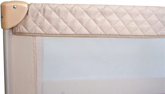 My Babiie Blush Quilted Travel Cot, 7.9 kg - Image 4