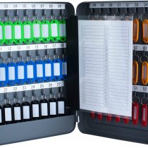 PAVO 8027040 Key Cabinet for 54 Keys - Dark Grey