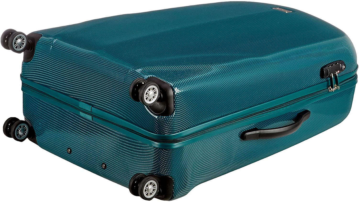 WITTCHEN PC Ultra Light Hard Luggage Travel Suitcase Trolley Suitcase Set of 3 suitcases Polycarbonate suitcases Four Wheels TSA Combination Lock Aluminum Telescopic Handle Size (S+M+L) Green - Image 4