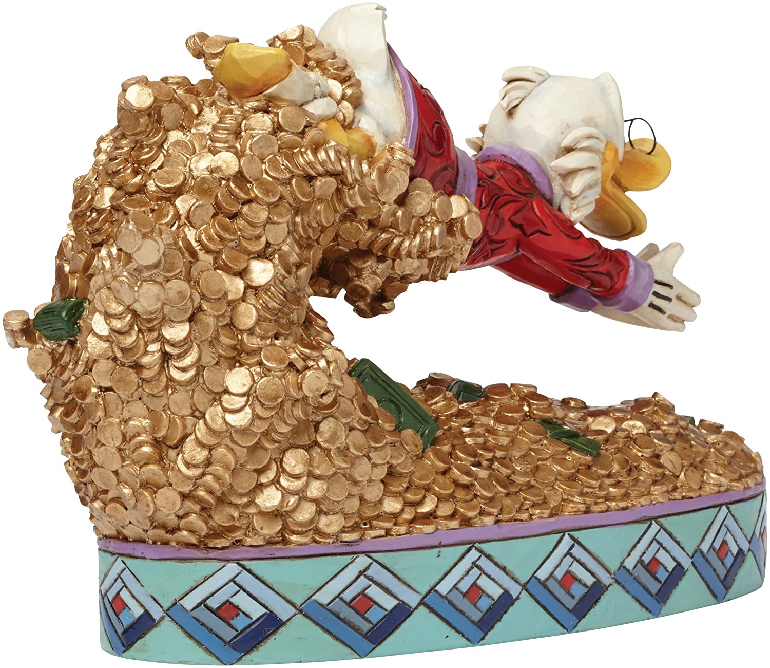 Disney Traditions Treasure Dive - Scrooge McDuck Figurine, Multi-colour - Image 2