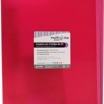 grafoplas 30121454 – Folder with Rings, Fuchsia, A4